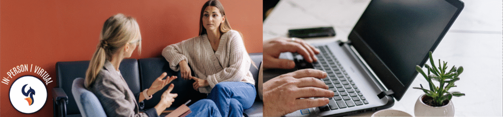 In-person verse virtual therapy