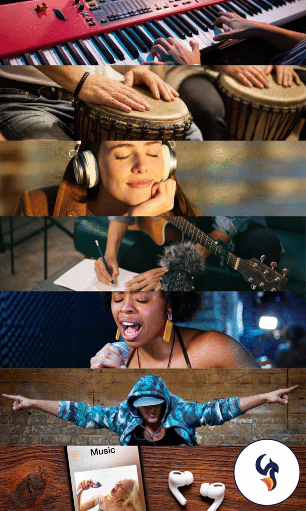 Various types of Music Therapy