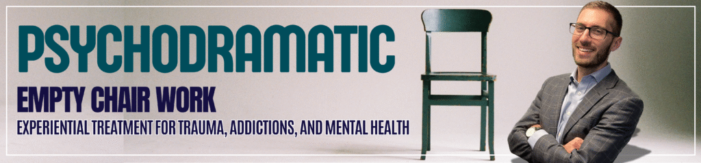 Psychodrama Workshop: Psychodramatic Empty Chair Work: Experiential Treatment for Trauma, Addictions, and Mental Health with Dr. Scott Giacomucci