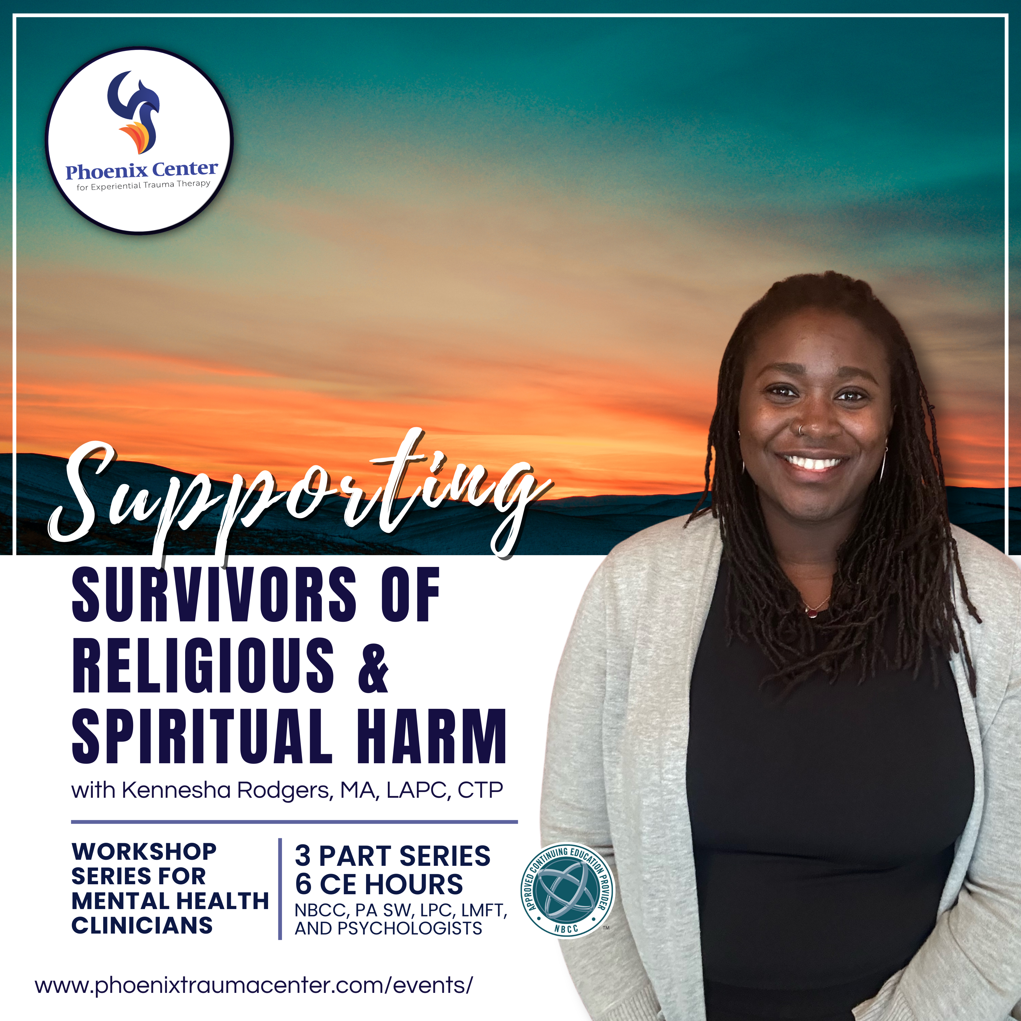 Supporting Survivors of Religious and Spiritual Harm, Virtual Workshops for Therapists and Clinicians