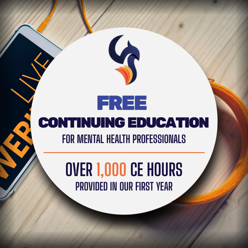 Wednesday Webinars, Free Continuing Education for Mental Health Professionals and Therapists