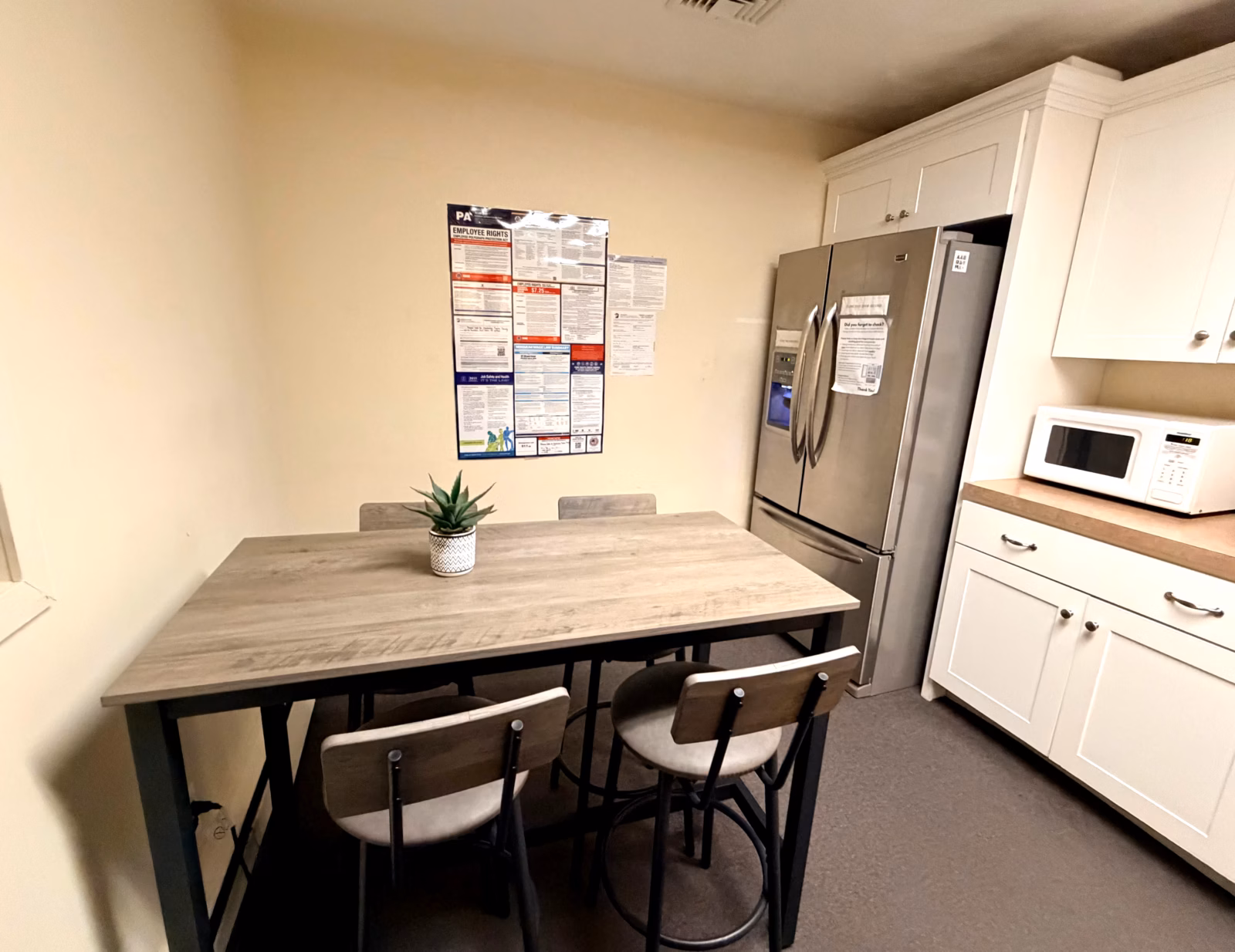 Phoenix Center Media PA, Training Space Rental Kitchen Area