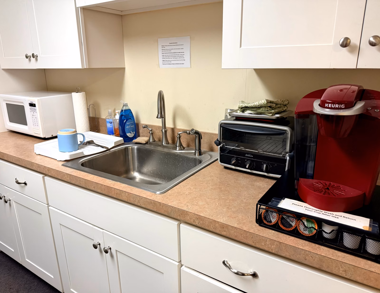 Phoenix Center Media PA, Training Space Rental Kitchen Area